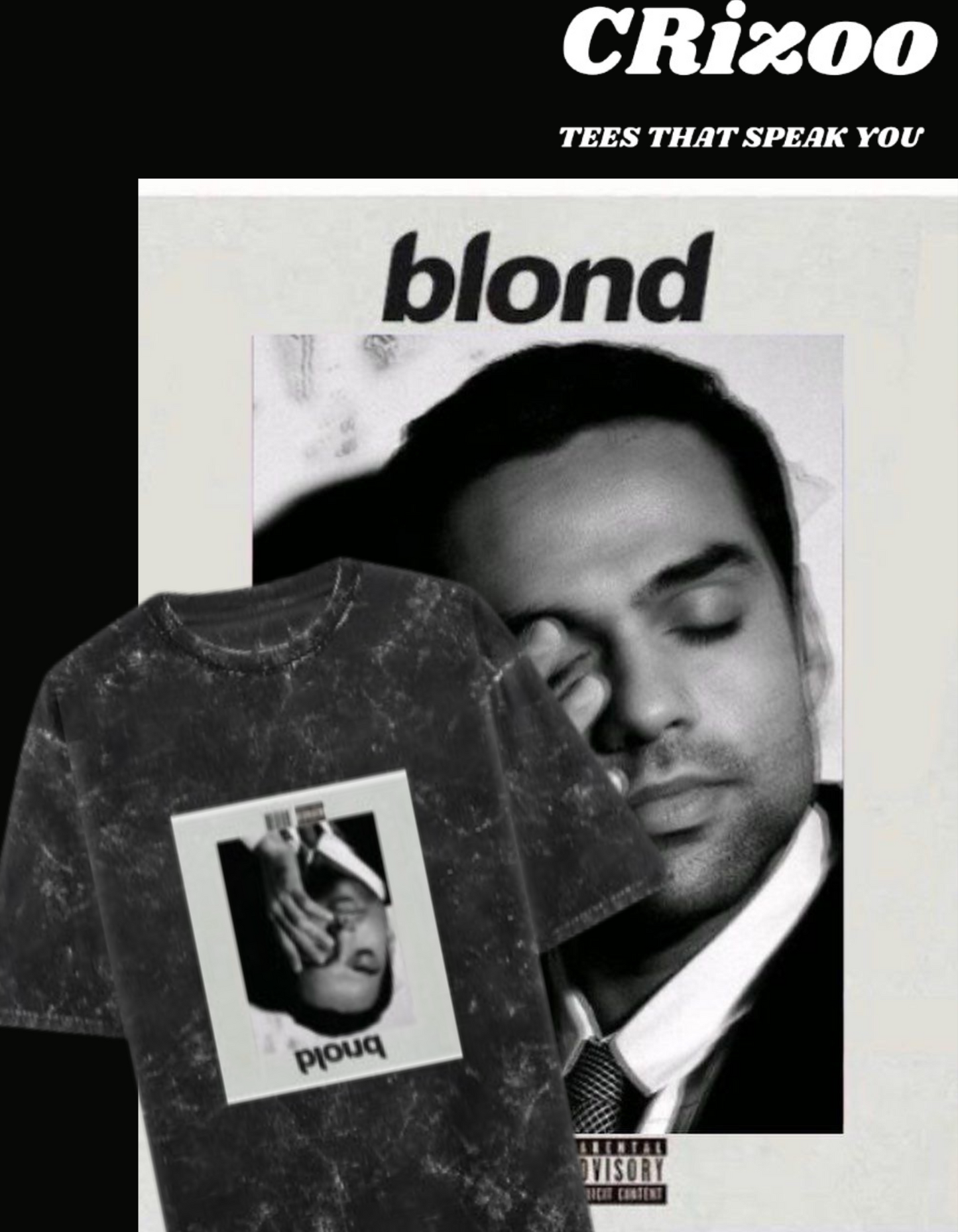 "The Flip Face Tee – Crizoo Drop"